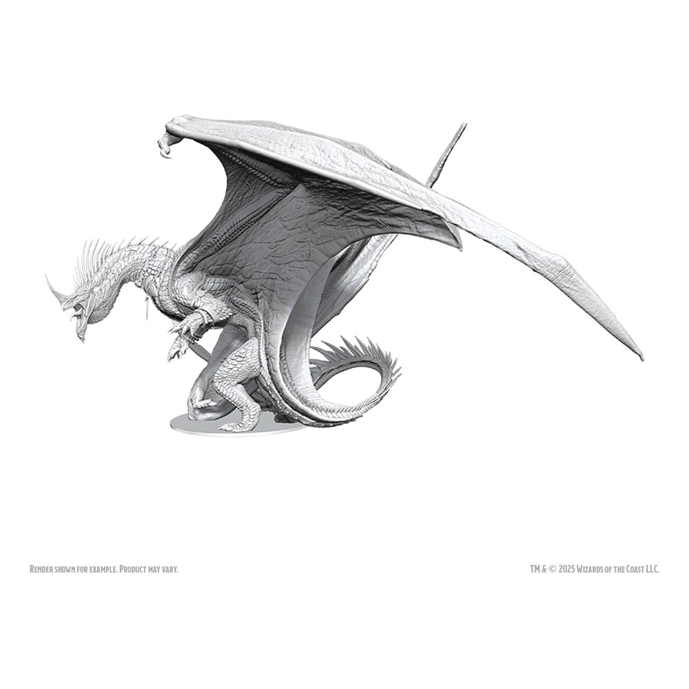 D&D Nolzur's Marvelous Miniatures Unpainted Miniatures Ancient Blue Dragon 20 cm 