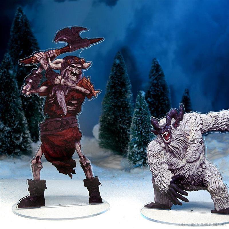 D&D Icons of the Realms Miniature Icewind Dale: Rime of the Frostmaiden 2D Frost Giant Skeleton