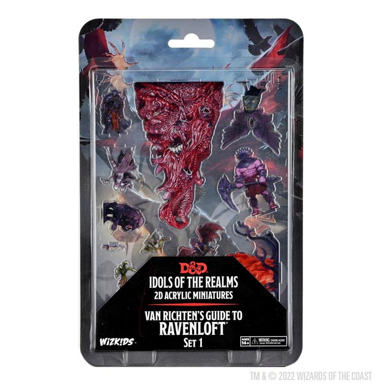 D&D Idols of the Realms 2D Miniatures: Van Richten's Guide to Ravenloft: 2D Set 1