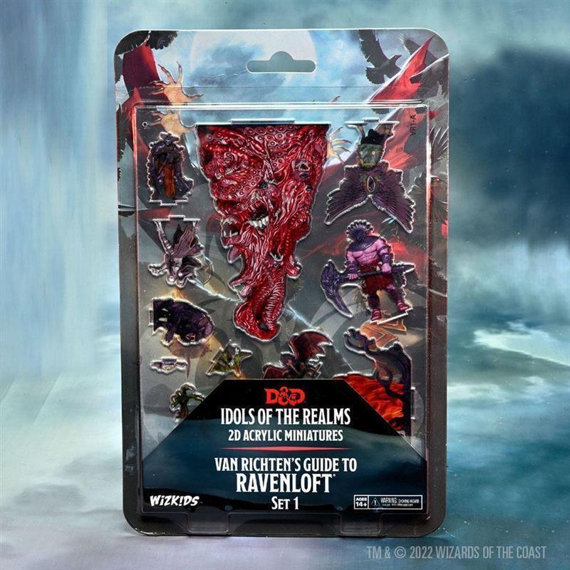 D&D Idols of the Realms 2D Miniatures: Van Richten's Guide to Ravenloft: 2D Set 1