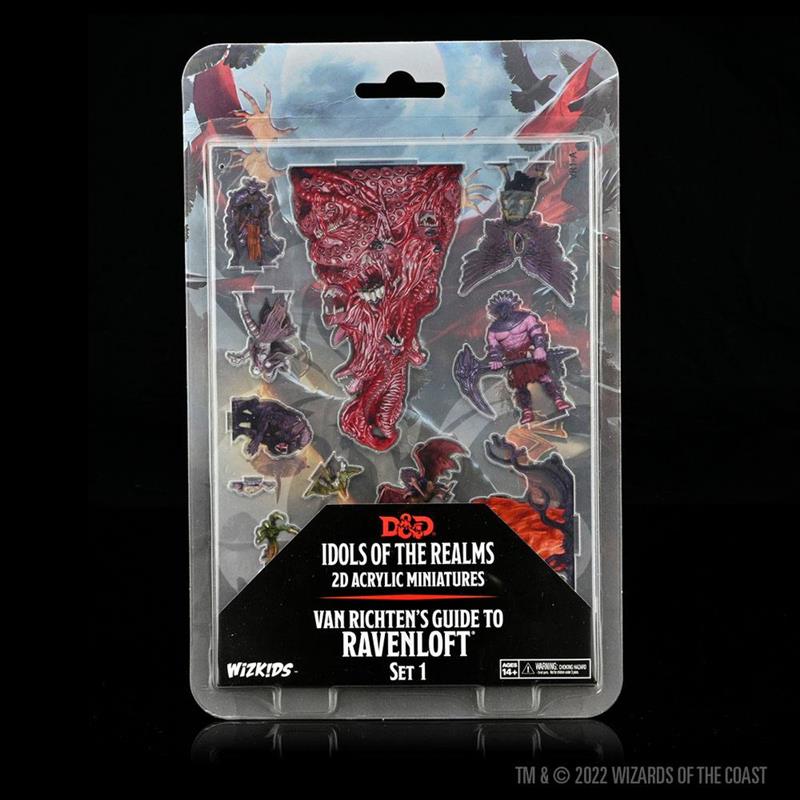 D&D Idols of the Realms 2D Miniatures: Van Richten's Guide to Ravenloft: 2D Set 1