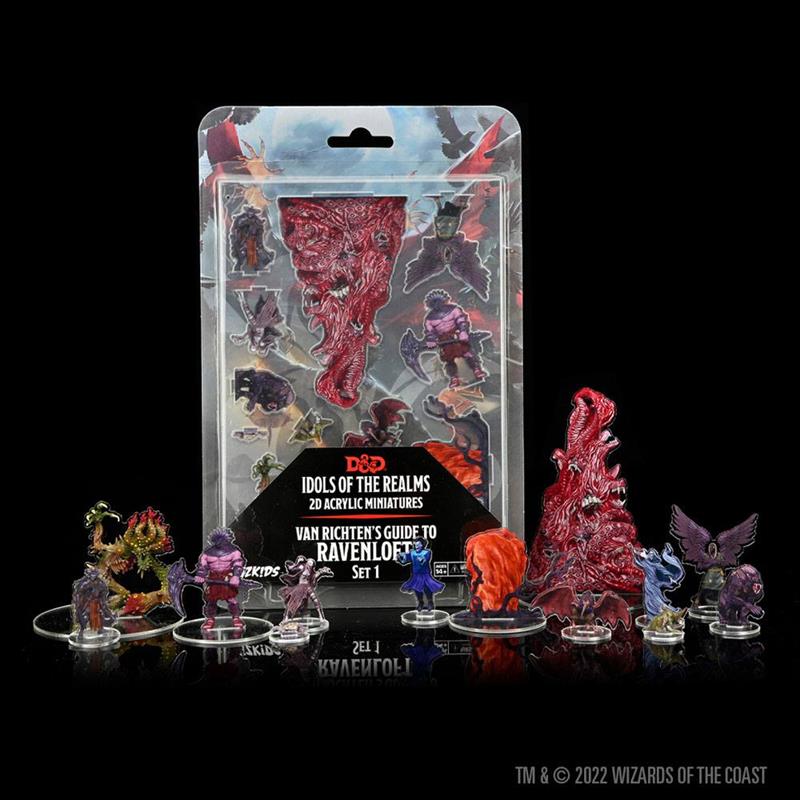 D&D Idols of the Realms 2D Miniatures: Van Richten's Guide to Ravenloft: 2D Set 1