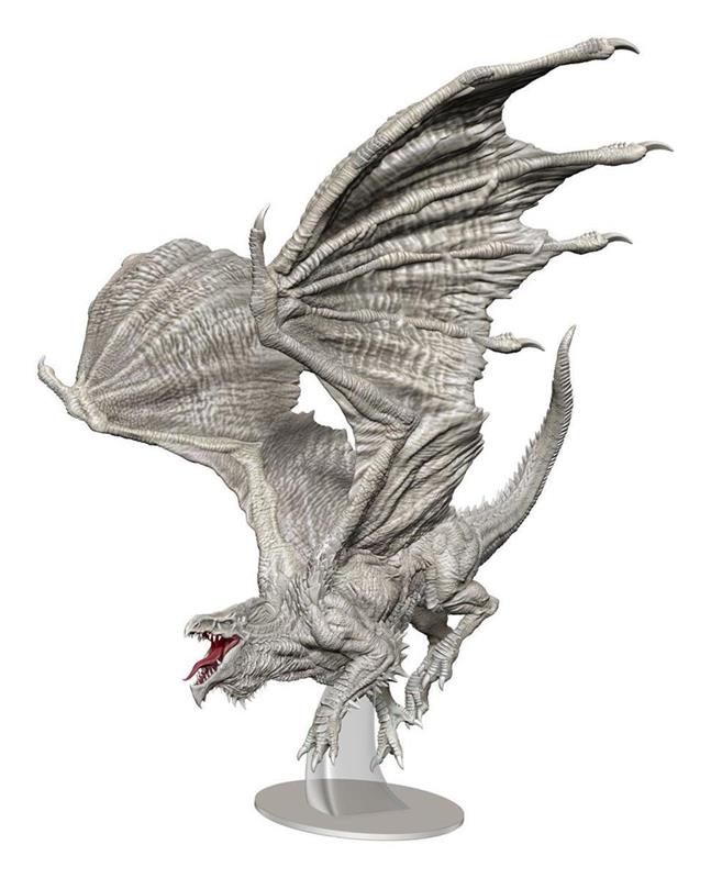 D&D Icons of the Realms Premium Miniature pre-painted Adult White Dragon