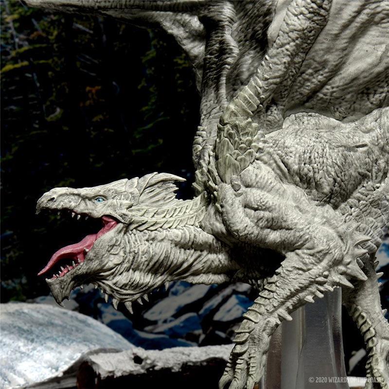 D&D Icons of the Realms Premium Miniature pre-painted Adult White Dragon