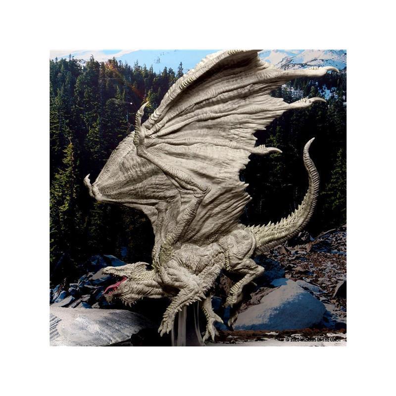 D&D Icons of the Realms Premium Miniature pre-painted Adult White Dragon