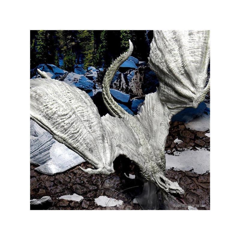 D&D Icons of the Realms Premium Miniature pre-painted Adult White Dragon