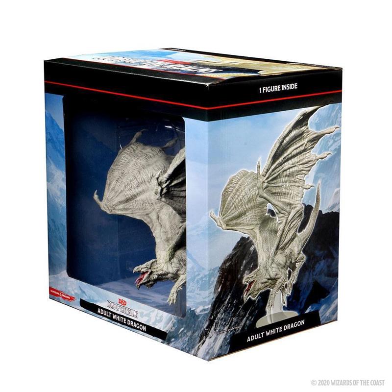 D&D Icons of the Realms Premium Miniature pre-painted Adult White Dragon