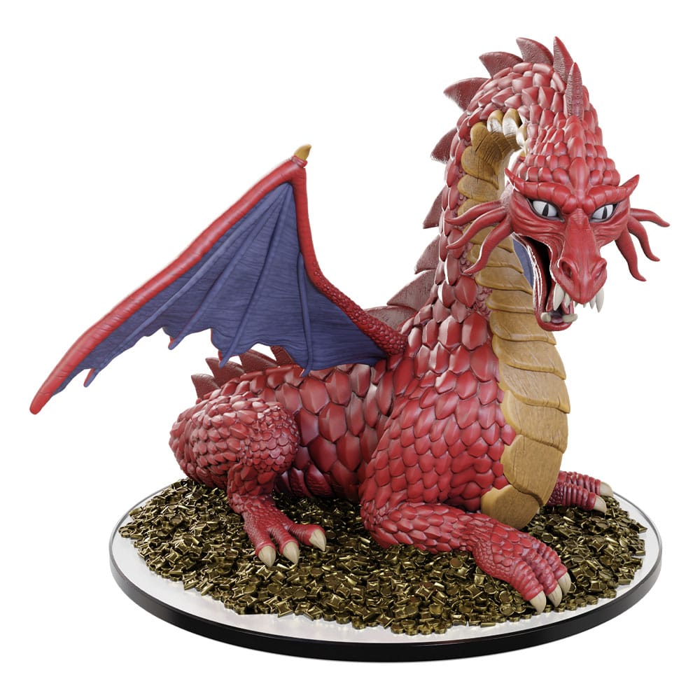 D&D Icons of the Realms pre-painted Miniatures 50th Anniversary - Classic Red Dragon (Set #31) 