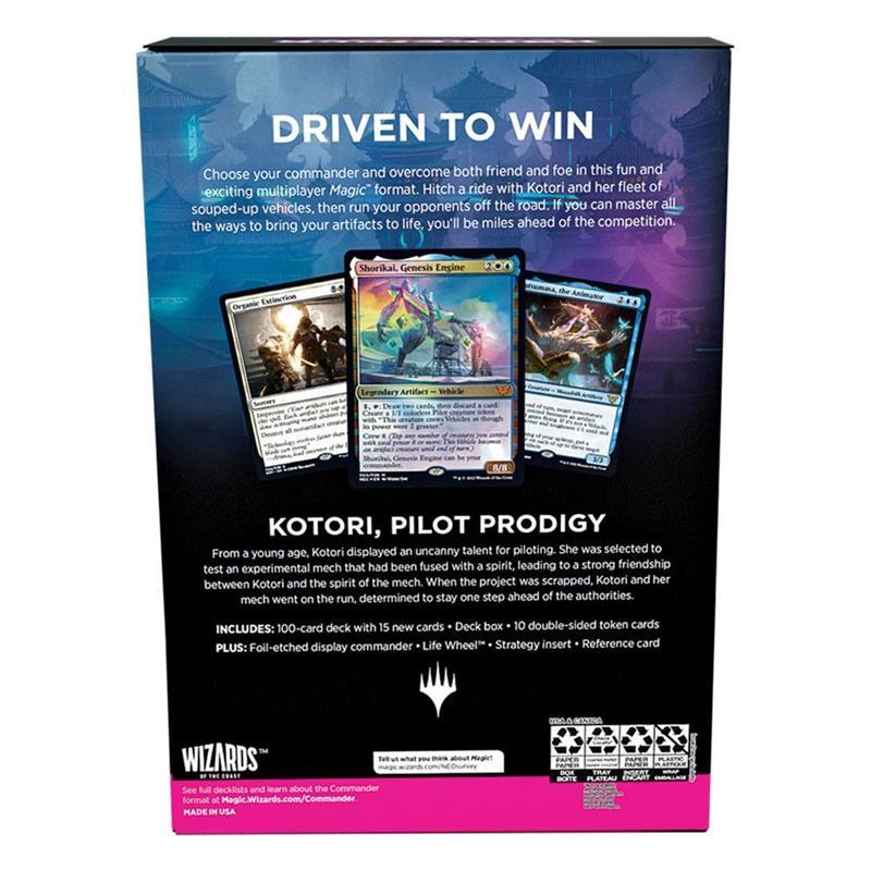 MTG - Kamigawa: Neon-Dynastie Commander Deck (EN) Bitte anschnallen!