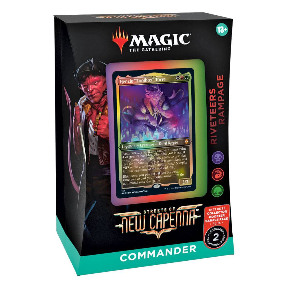 MTG - Streets of New Capenna Commander Deck (EN) Riveteer Rampage (Black/Red/Green)