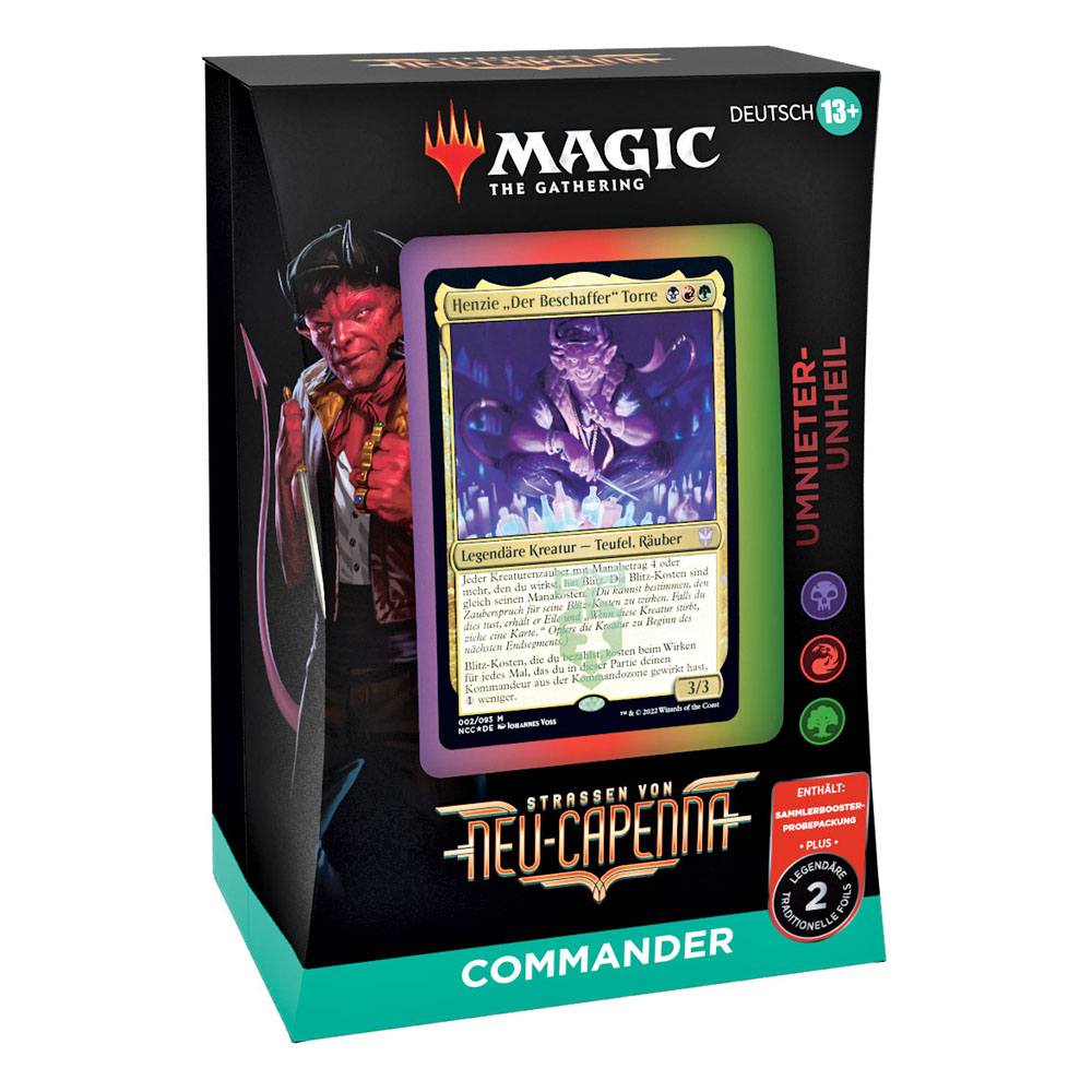 MTG - Straßen von Neu-Capenna Commander Deck (DE) Riveteer Rampage (Black/Red/Green)