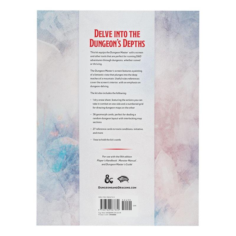 Dungeons & Dragons RPG Dungeon Master's Screen: Dungeon Kit (EN)