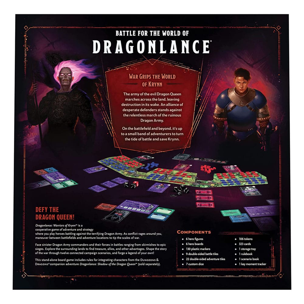 Dungeons & Dragons Brettspiel Dragonlance: Warriors of Krynn (EN)