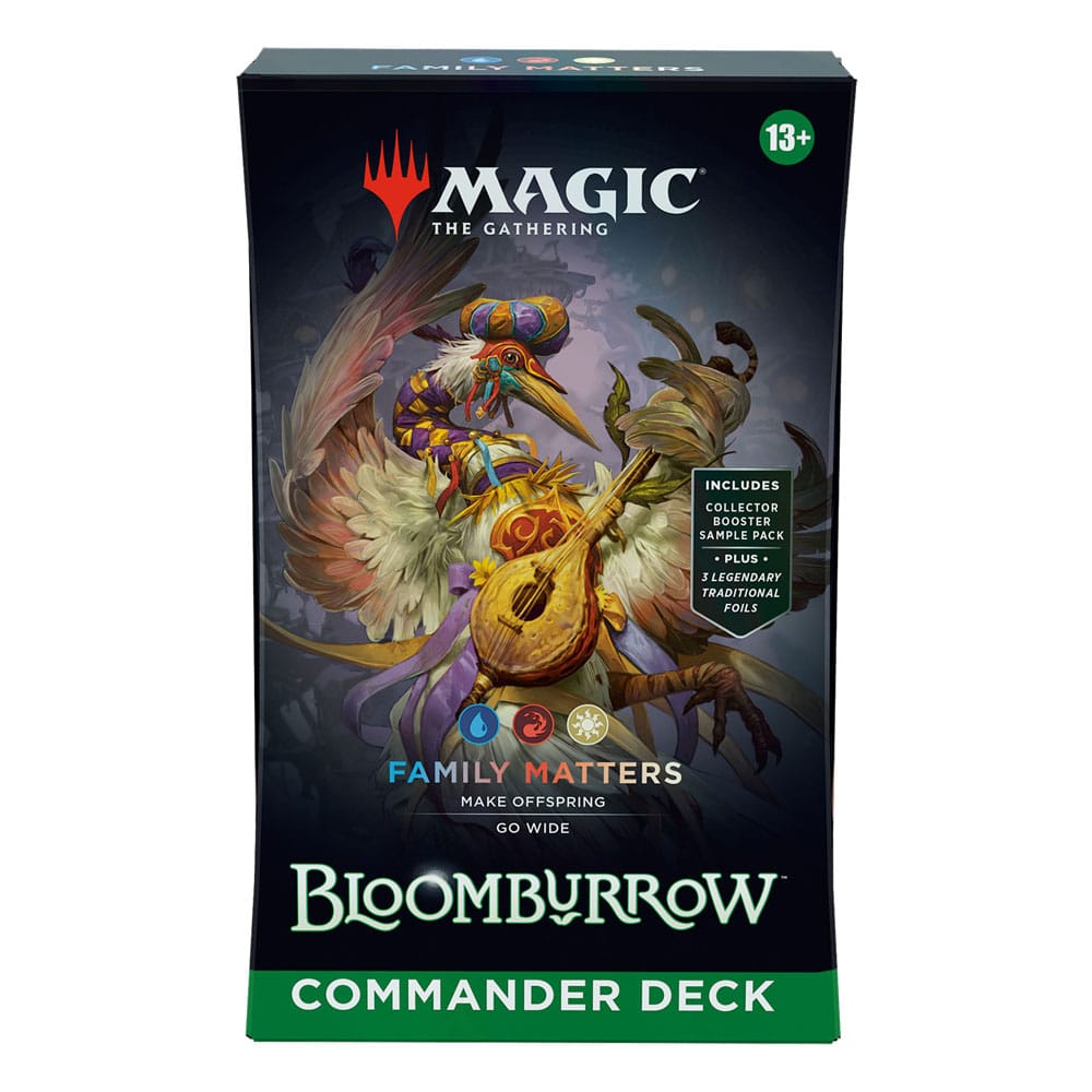 MTG - Bloomburrow Commander Deck (GER) Family Matters (White/Blue/Red)