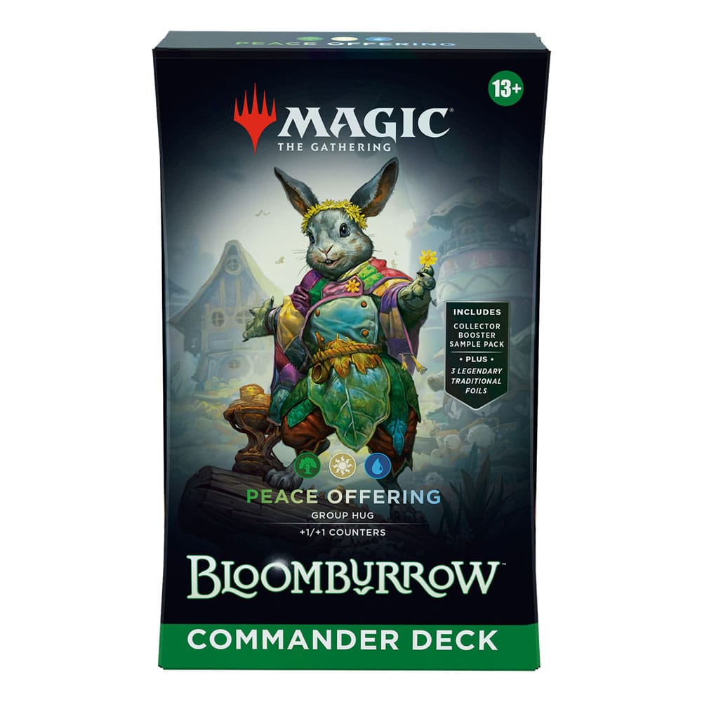 MTG - Bloomburrow Commander Deck (GER) Peace Offering (White/Blue/Green)