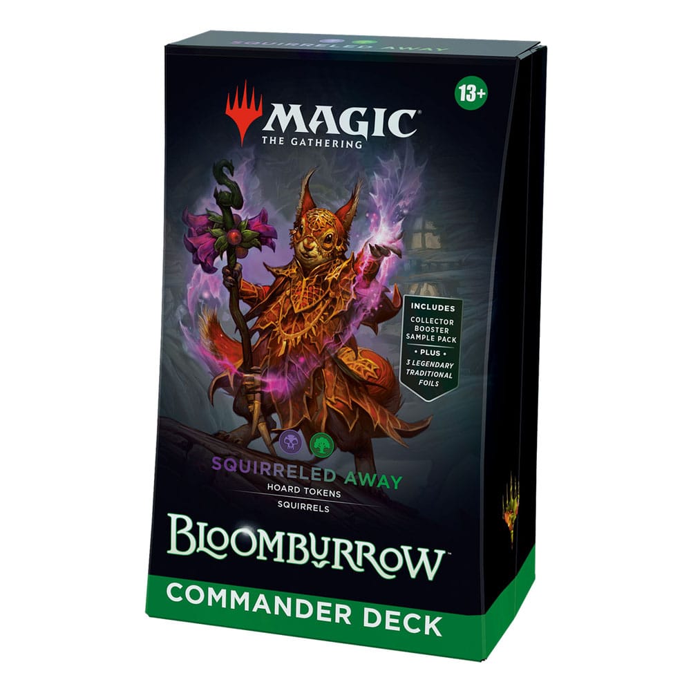 MTG - Bloomburrow Commander Deck (GER) Squirreled Away (Black/Green)