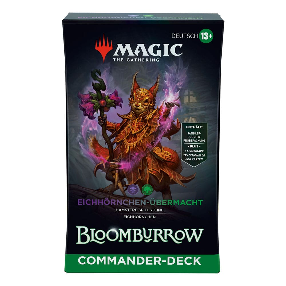 MTG - Bloomburrow Play Booster Pack (GER) Squirreled Away (Black/Green)