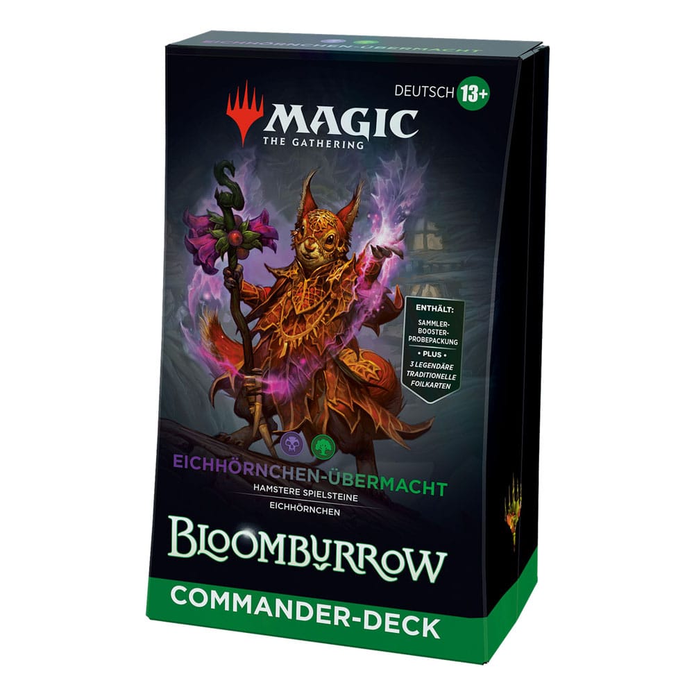 MTG - Bloomburrow Play Booster Pack (GER) Squirreled Away (Black/Green)