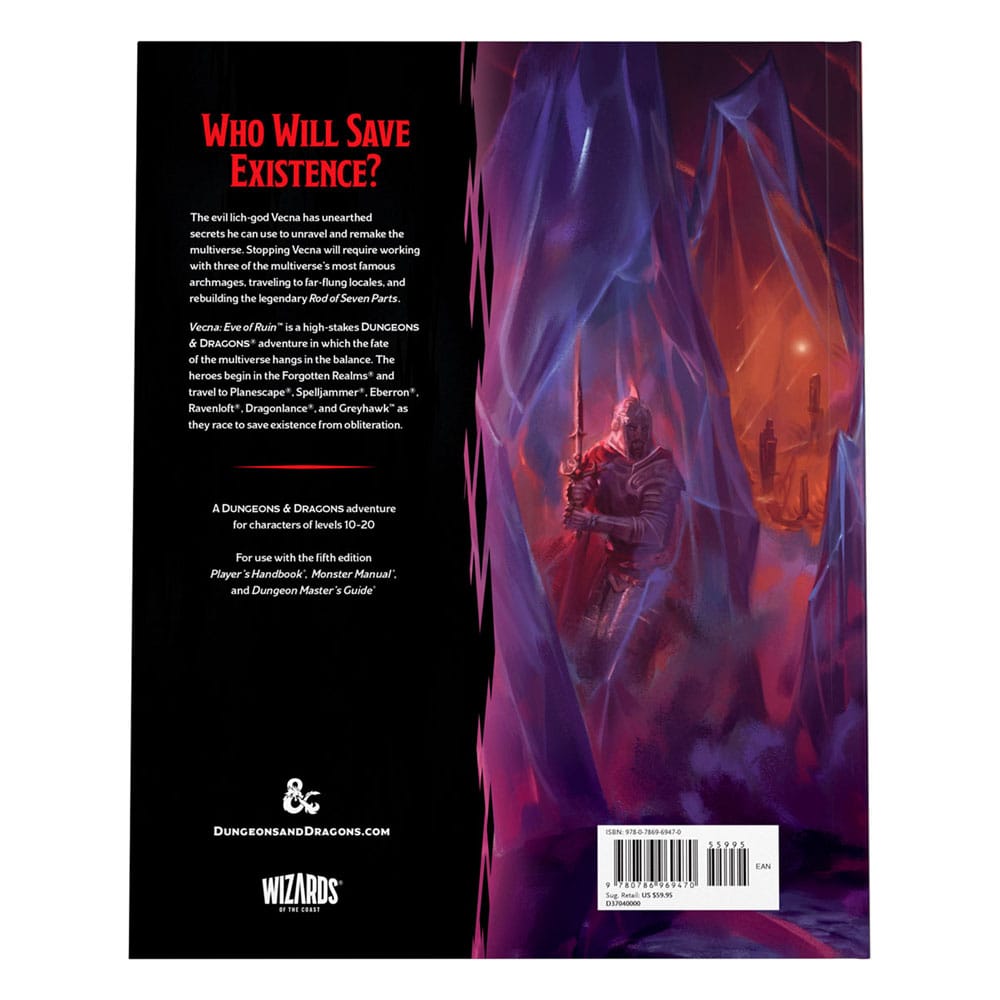 Dungeons & Dragons RPG Adventure Vecna: Eve of Ruin (EN)