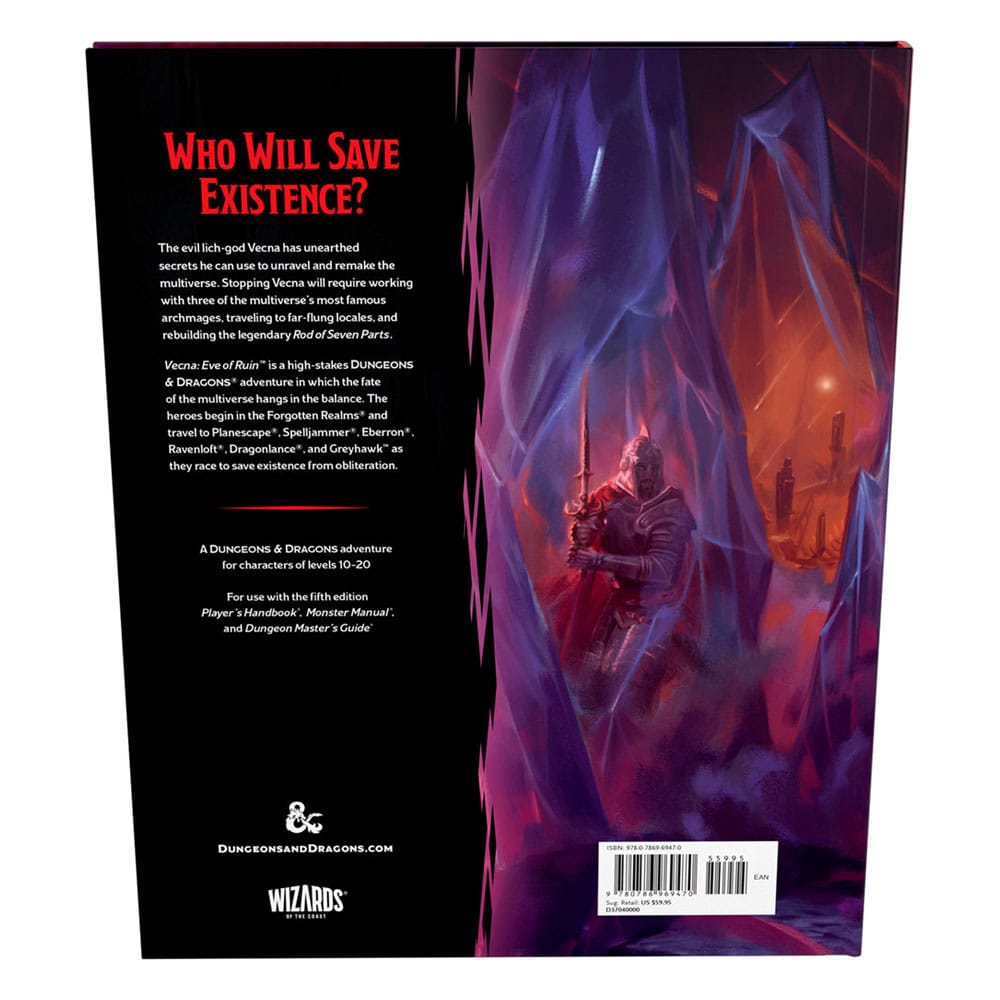 Dungeons & Dragons RPG Adventure Vecna: Eve of Ruin (EN)