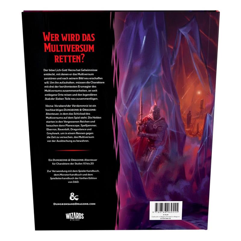 Dungeons & Dragons RPG Abenteuer Vecna: Vorabend der Verdammnis (DE)