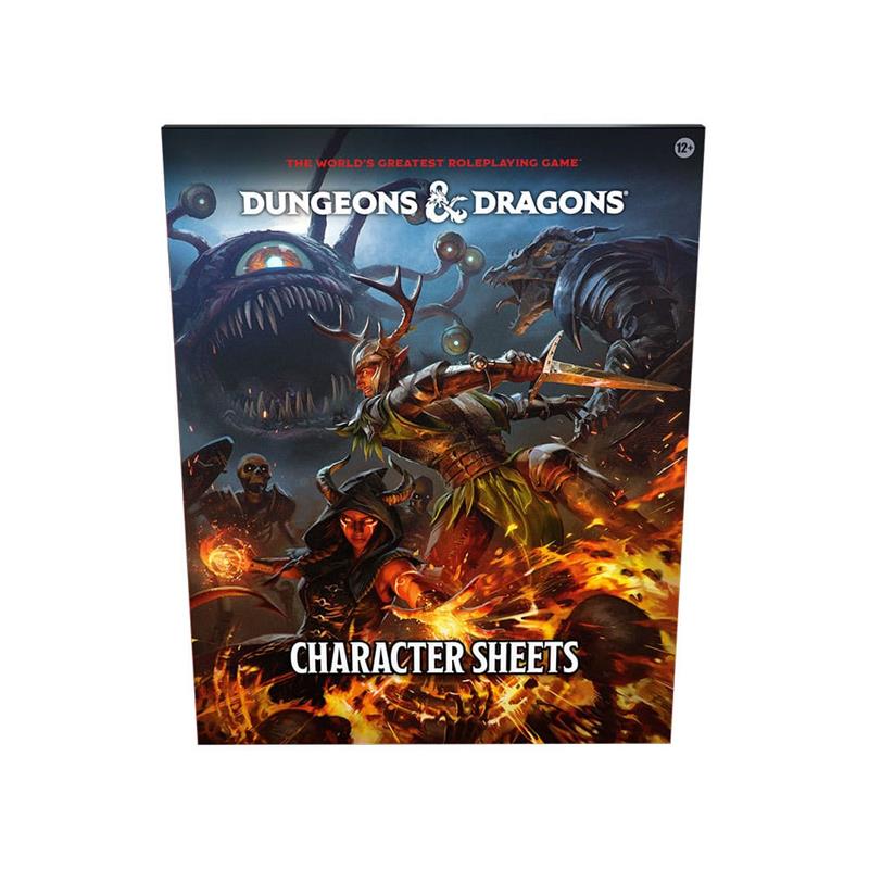 Dungeons & Dragons RPG Character Sheets 2024 (EN)