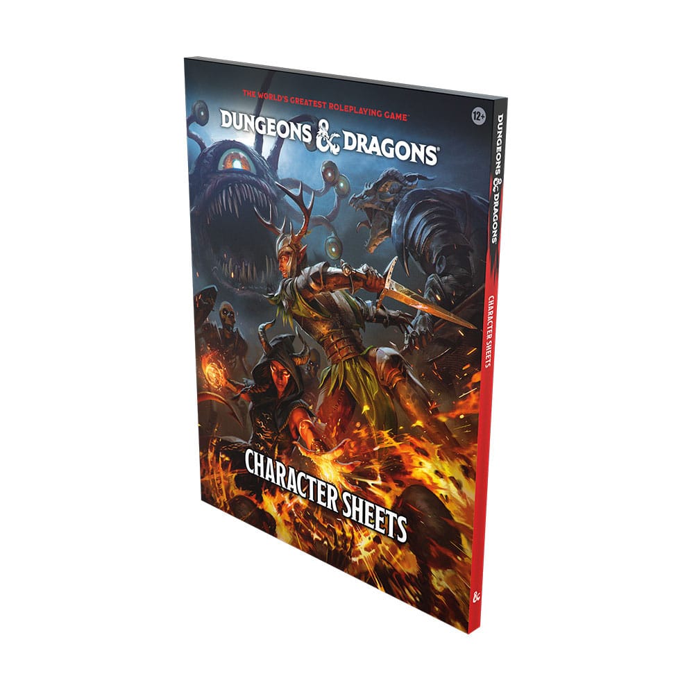 Dungeons & Dragons RPG Character Sheets 2024 (EN)