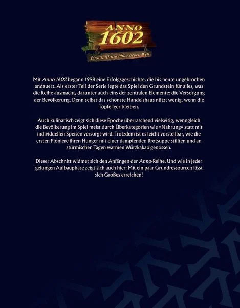 Anno: Das offizielle Kochbuch