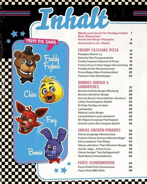 Five Nights at Freddy's: Das offizielle Kochbuch