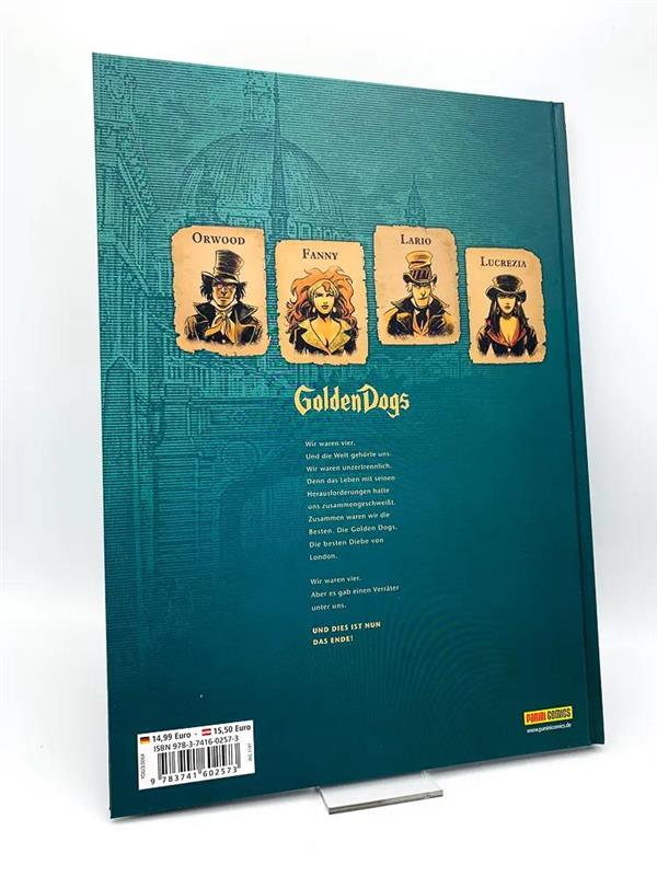 Golden Dogs - Die Meisterdiebe von London 04: Vier