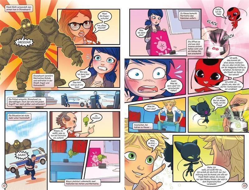 Mein erster Comic: Superhelden-Power mit Ladybug und Cat Noir