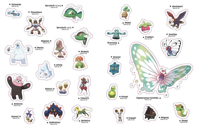Pokémon - Das ultimative Stickerbuch - Galar Region