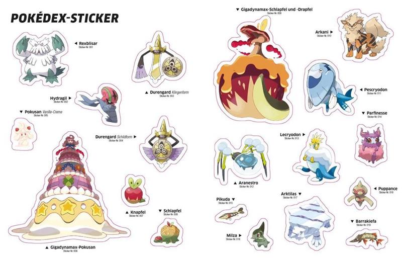 Pokémon - Das ultimative Stickerbuch - Galar Region