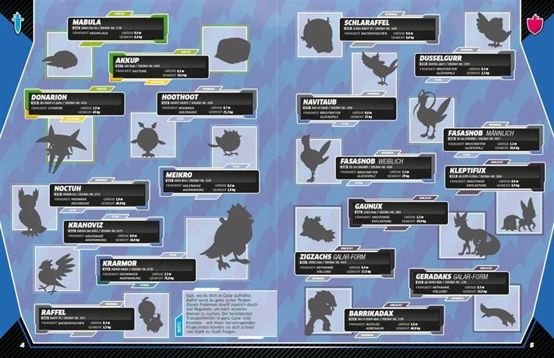 Pokémon - Das ultimative Stickerbuch - Galar Region