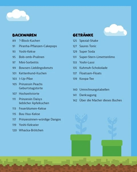 Super Mario - Unofficial Cookbook