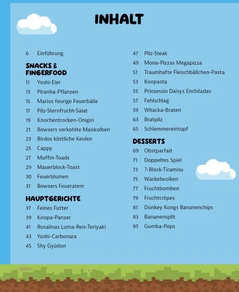 Super Mario - Unofficial Cookbook