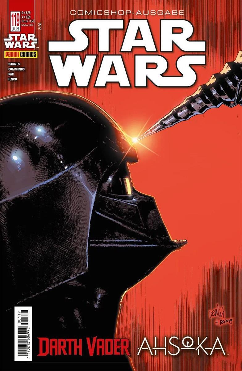 Star Wars Comics 119: Ahsoka & Darth Vader (Comic Shop Ausgabe)