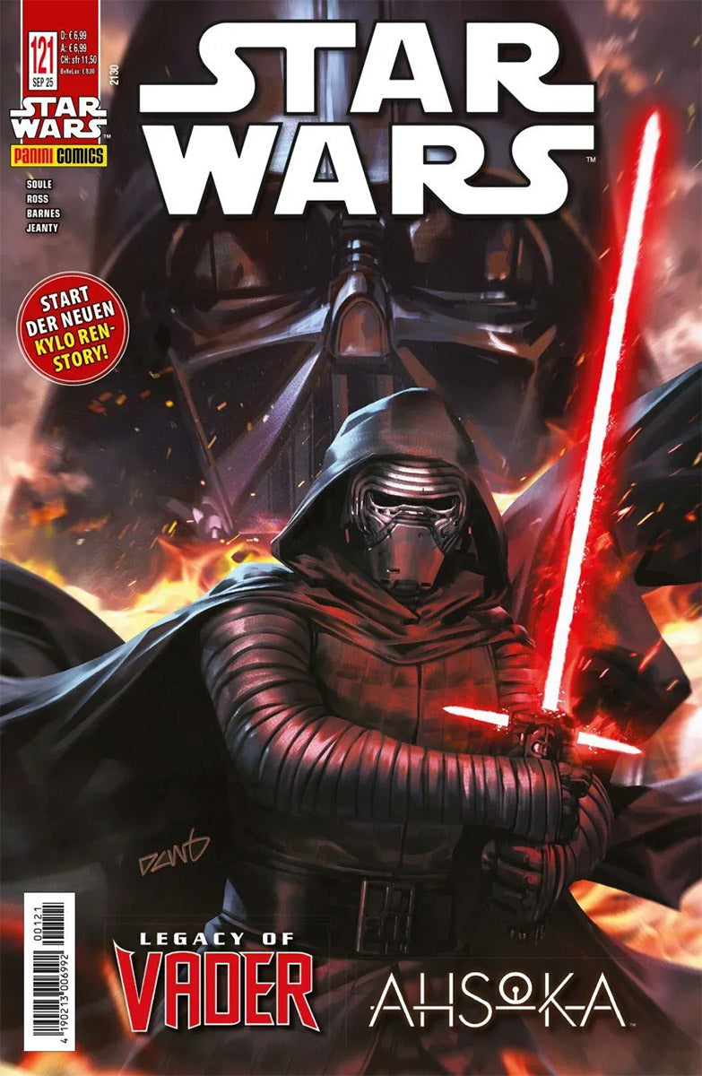 Star Wars Comics 121: Ahsoka 4 & Legacy of Vader (Kiosk Ausgabe)