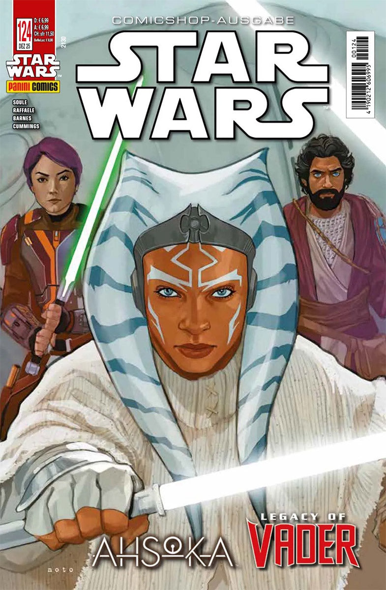 Star Wars Comics 124: Ahsoka 7 & Legacy of Vader 4 (Comic Shop Ausgabe)