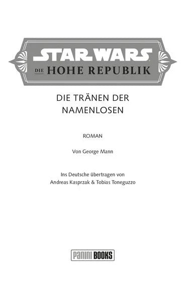 Star Wars: Die Hohe Republik - Die Tränen der Namenlosen