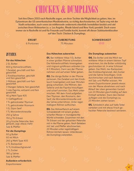 Talyor's Kitchen - Das ultimative Swiftie-Kochbuch