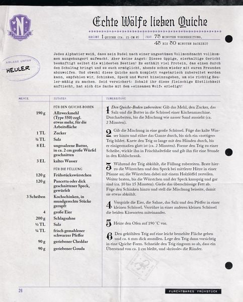 Das offizielle Wednesday Kochbuch - Überaus seltsame Rezepte der Nevermore Academy
