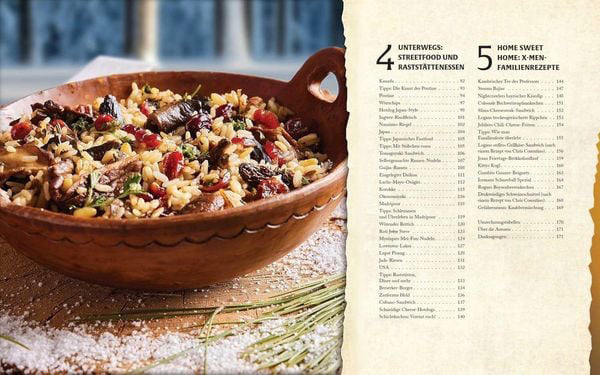 Kochen mit Wolverine - Rezepte, Geschichten und Tipps fürs kulinarische Überleben