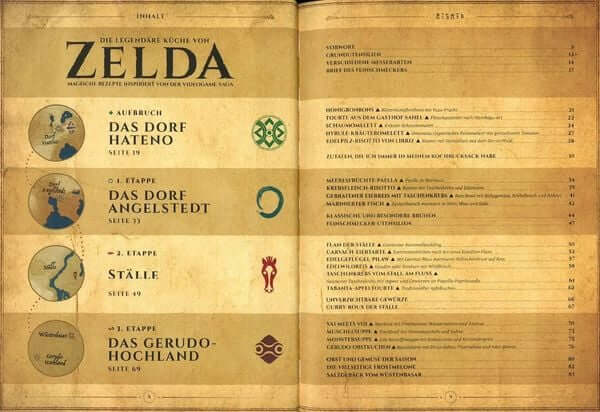 Die legendäre Küche von Zelda: Magische Rezepte inspiriert von der Videogame-Saga