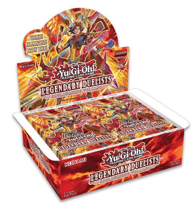 YGO Legendary Duelists: Soulburning Volcano Booster Display (36) (GER)