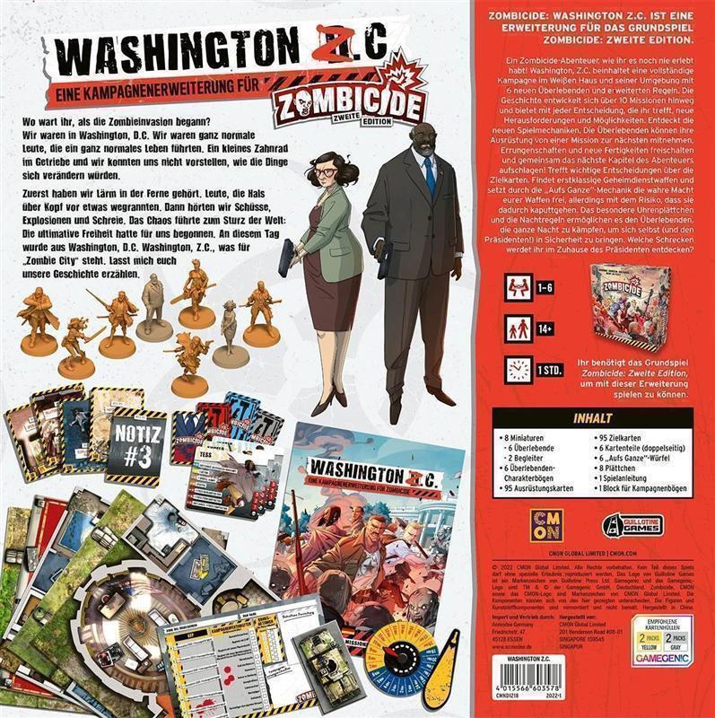 Zombicide 2. Edition – Washington Z.C. (DE)
