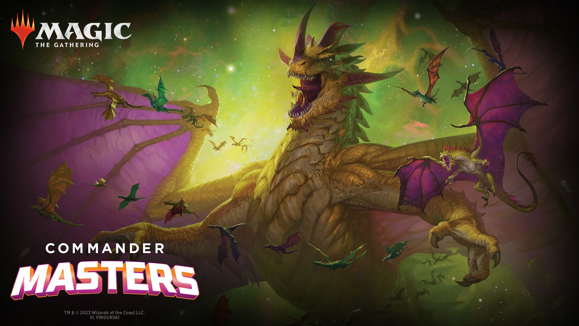 Magic: The Gathering Commander Masters Header