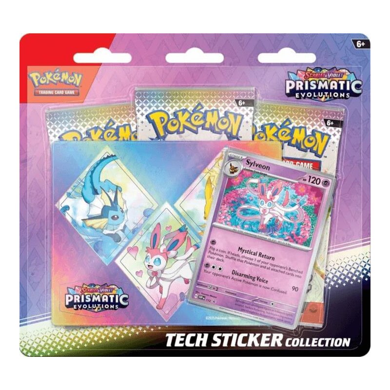 Pokémon Karmesin & Purpur 08.5 Prismatische Entwicklungen Tech-Sticker-Kollektion Feelinara (DE)