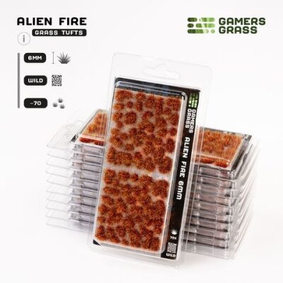 Alien Fire Tufts 6 mm - Wild