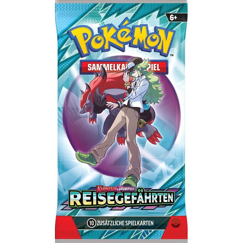 Pokémon Karmesin & Purpur 09 Reisegefährten Booster-Pack (DE)